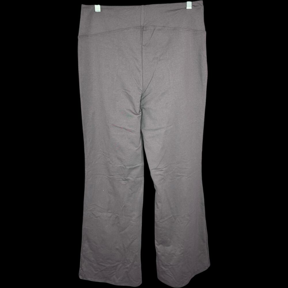 WOMEN with‎ CONTROL Tummy Control Pants Brown Medium Tall MT Flare Stretch